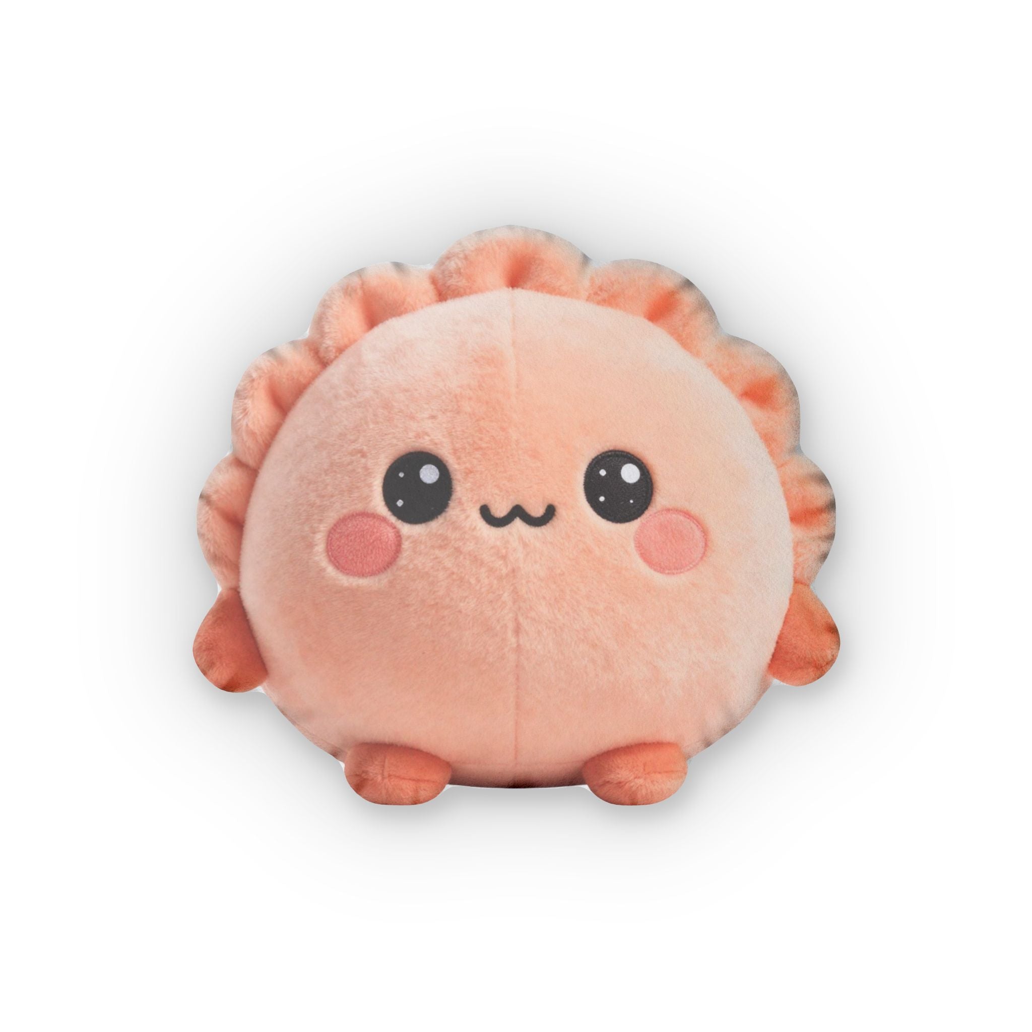 Cute Kawaii Dumpling Shaped Pillow — Custom Plush Decorative Cushion