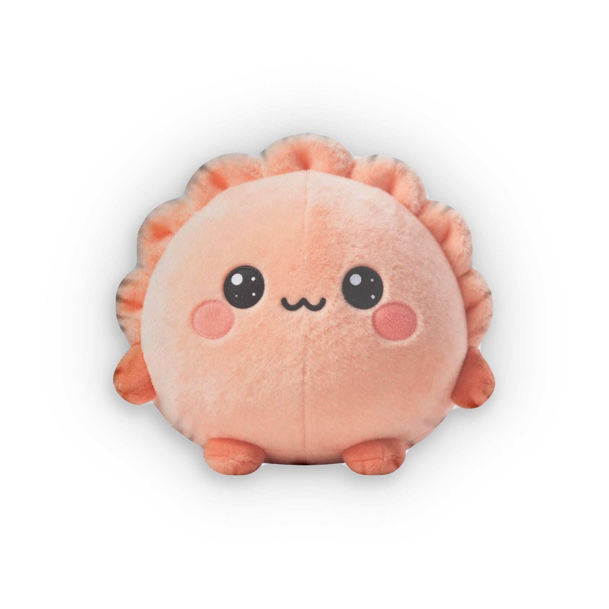 Cute Kawaii Dumpling Shaped Pillow — Custom Plush Decorative Cushion