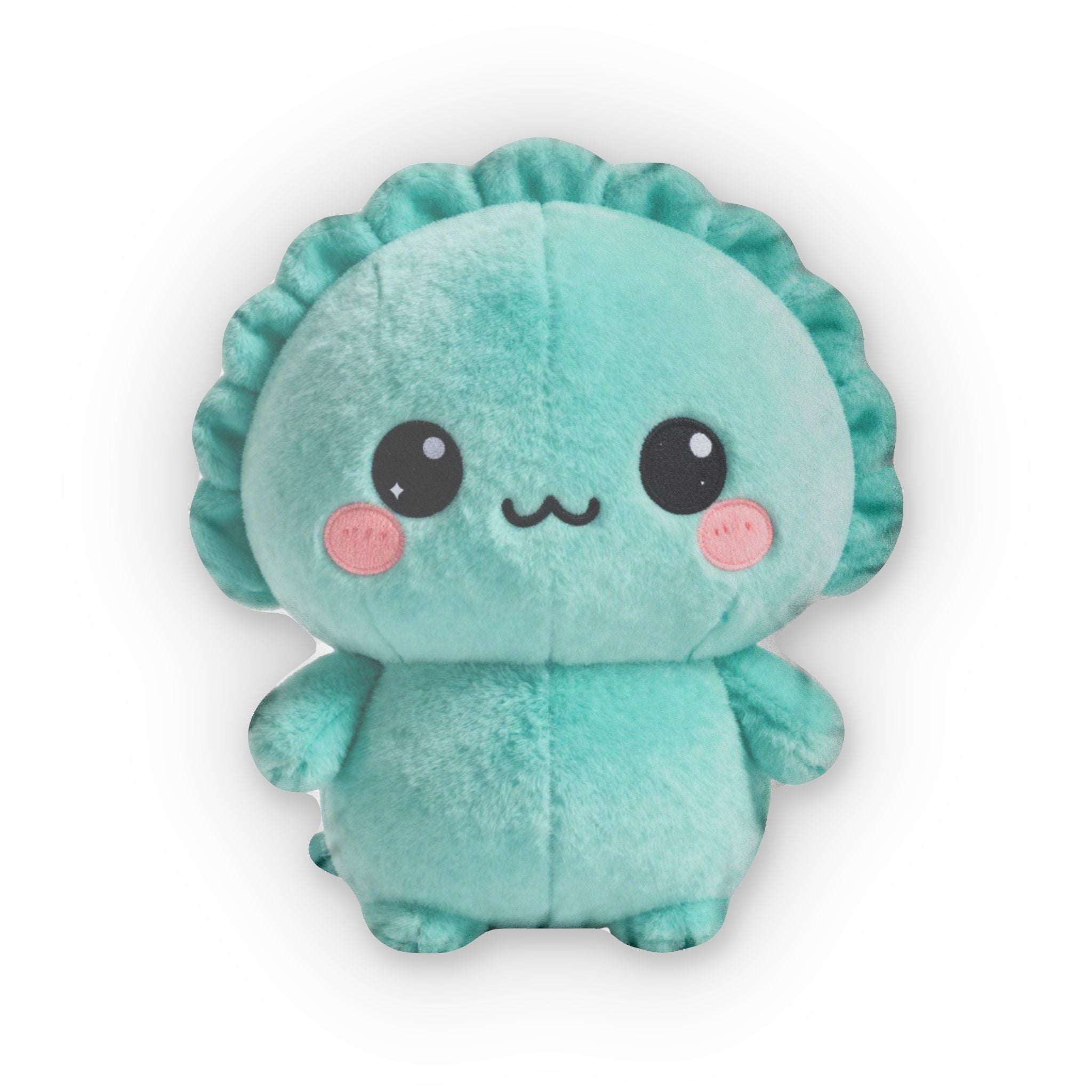 Kawaii Seafoam Shell Plush Pillow — Cute Custom Shaped Cushion