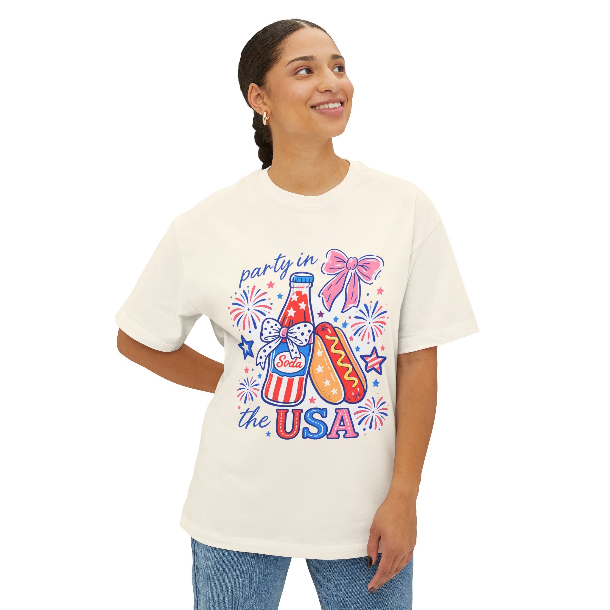 Unisex Oversized Boxy Tee