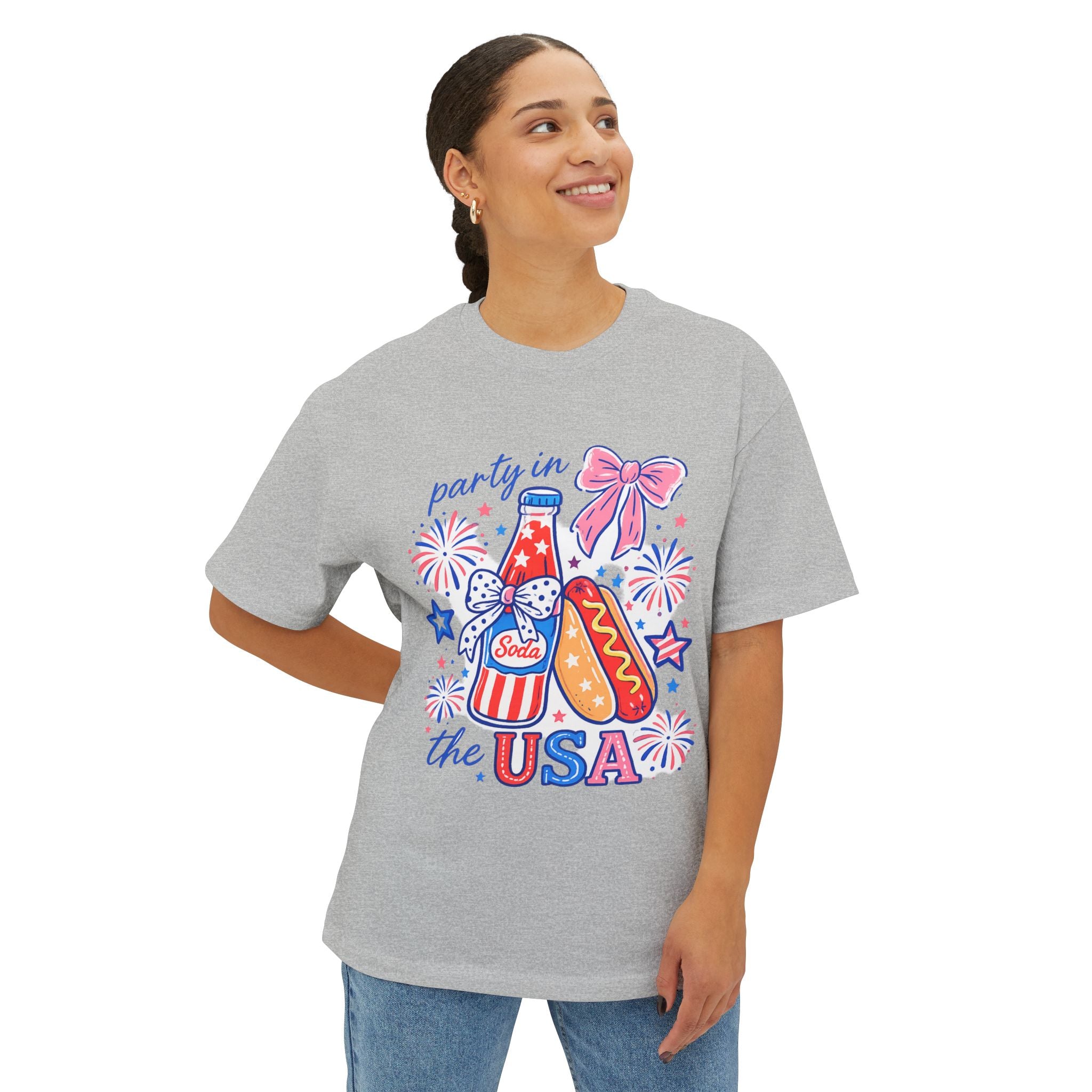 Unisex Oversized Boxy Tee