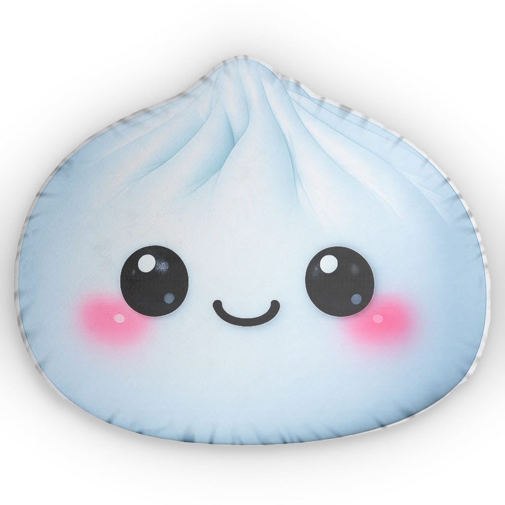 Blue Custom Shaped Dumplin Pillow