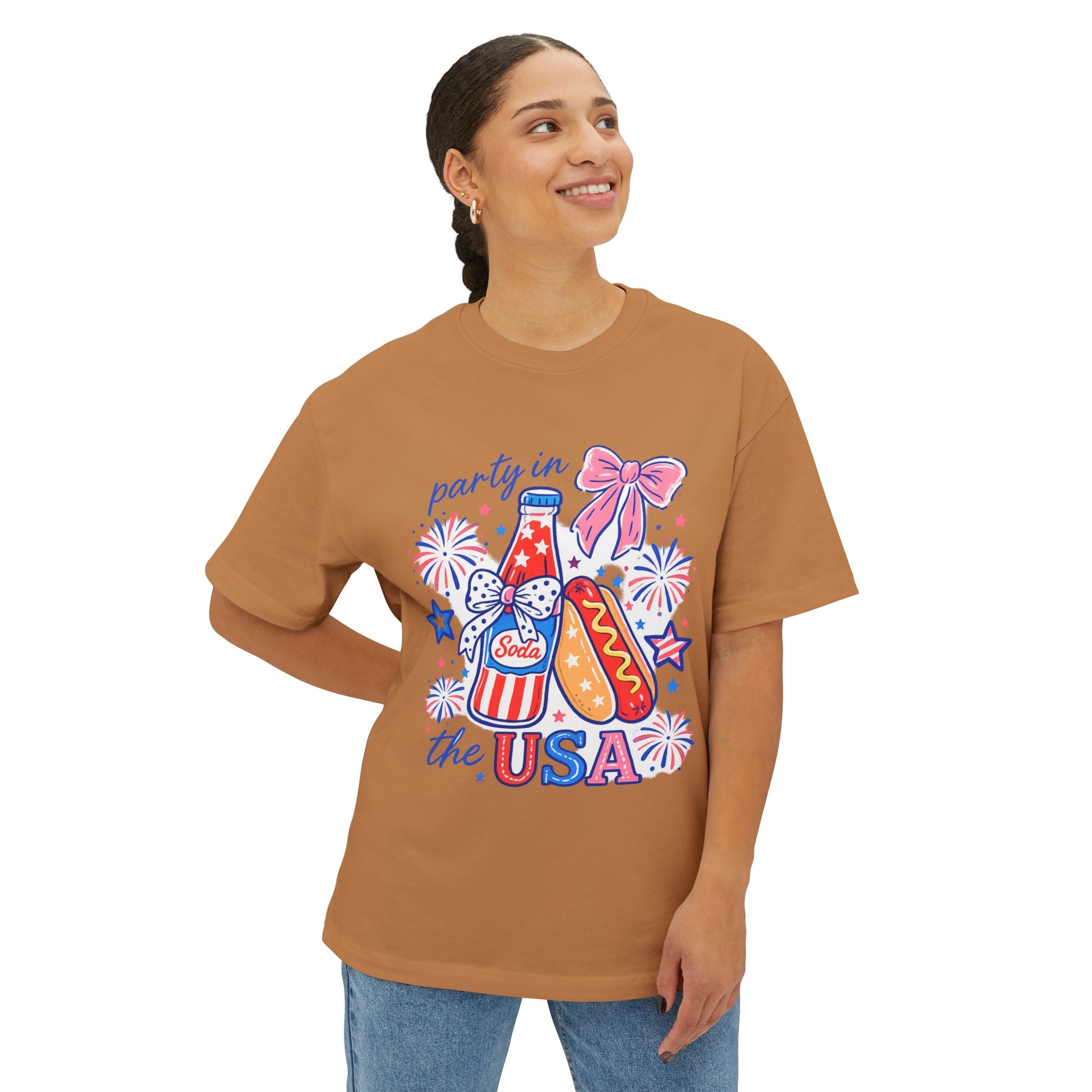 Unisex Oversized Boxy Tee