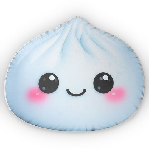 Blue Custom Shaped Dumplin Pillow