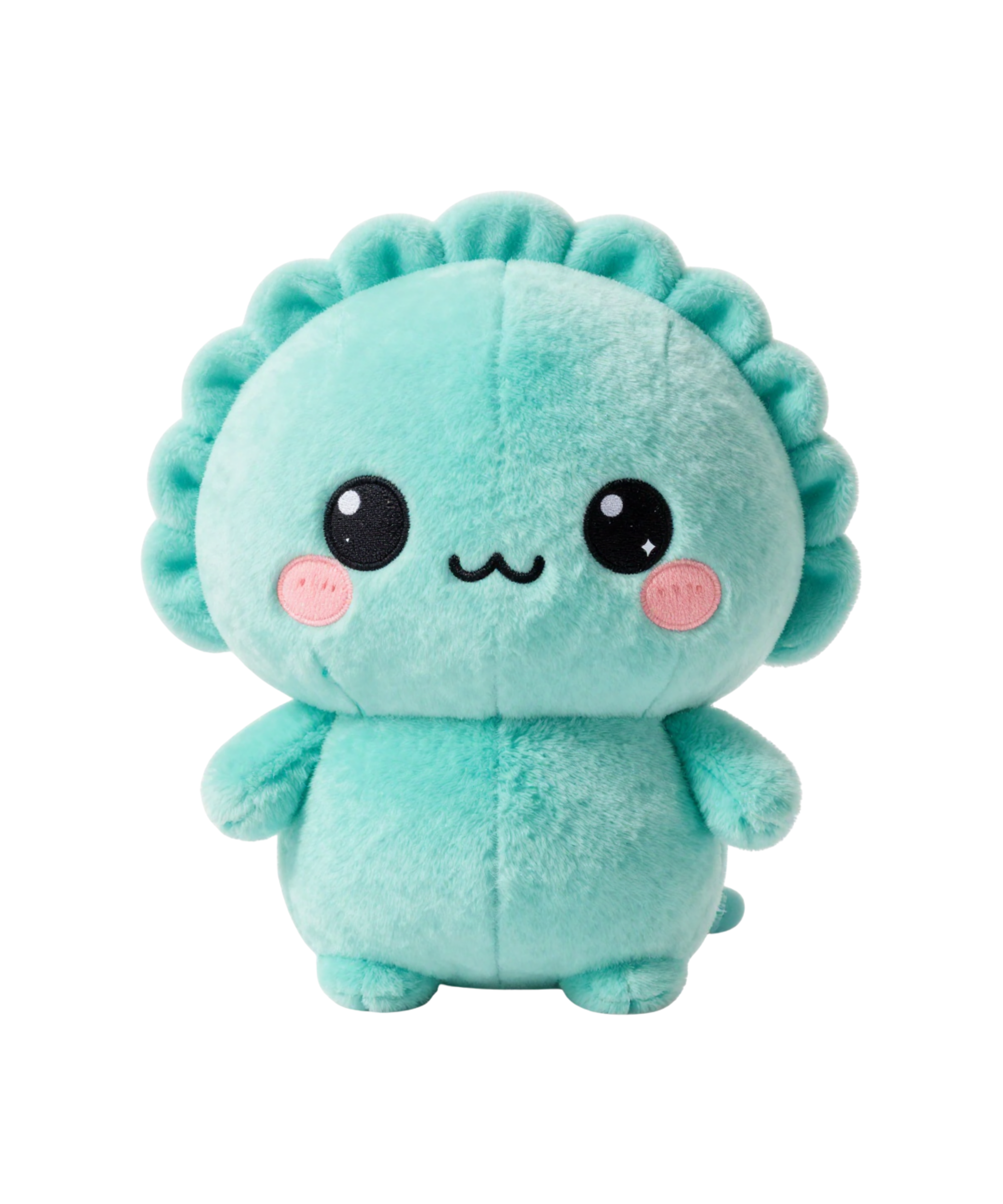 Kawaii Seafoam Shell Plush Pillow — Cute Custom Shaped Cushion