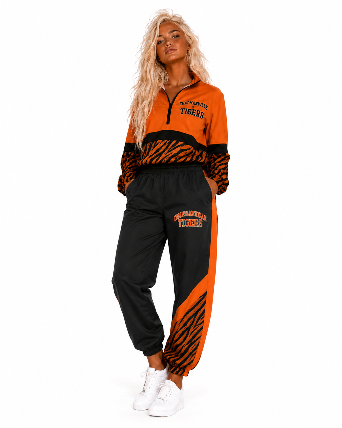 Pre-Order Chapmanville Tigers Windbreaker Pants